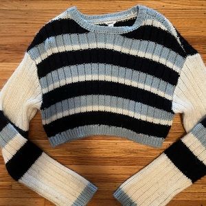 Garage knit flared sweater